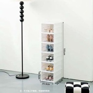 其他品牌 - 透明折疊一體式鞋櫃(6層) |收納鞋盒|