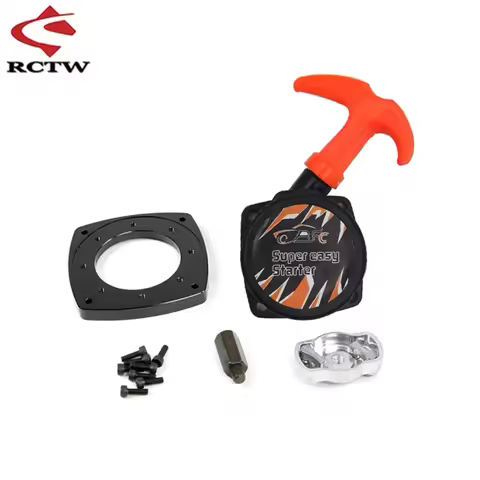 Super Easy Pull Starter or Rope Wheel Turbine for 23cc~36cc Engine Zenoah CY for 1/5 HPI Rovan Km Ba