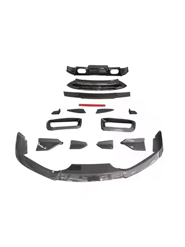 Front Rear Lip Diffuser Side Skirt Dry Carbon Fiber Fibre Body Kit for Porsche 911 992 Upgrade B Sty