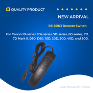 RS-80N3 Remote Switch Shutter Release Control Cord For Canon Canon EOS-3 1v HS/1v 1D-series 1Ds-seri