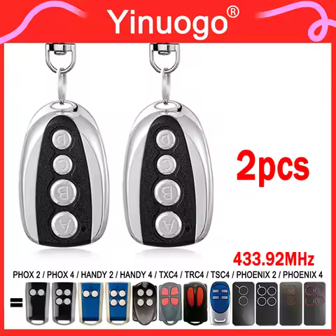 For 433.92MHz PHOX2-433 PHOX4-433 PHOX PHOENIX2 PHOENIX4 TXC4 TRC4 TSC4 HANDY2 HANDY4 Garage Door / 