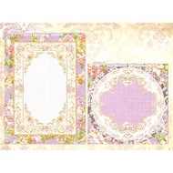 Rococo Violet 100 sheets Memo Pads design paper (honne market)