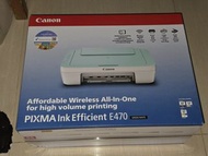 Canon PIXMA Ink Efficient E470 無線打印機