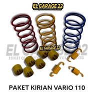 CVT RACING PER CENTRI 1000-1500-2000RPM + RACING ROLLER SET BEAT FI ESP VARIO 110 SCOOPY FI ESP