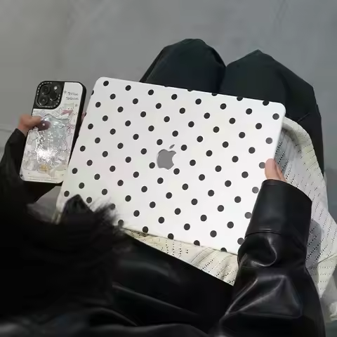 Polka Dots 2026 New Laptop Case For Macbook 13Neo A3404 Air 13.6 M4 M3 M2 A2681 A3113 A3240 Air13.3 