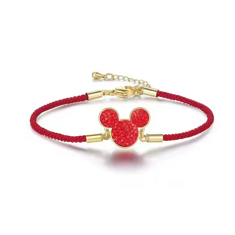 Disney Mickey Mouse Bracelet Women's Cartoon Mickey for Women adjustable Fashion Party Wedding Acces