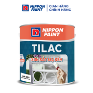 Sơn dầu TILAC sơn sắt mạ kẽm (2IN1) màu Xám  Đậm XF Mờ MK009 - Hàng chính hãng Nippon Paint - Dun