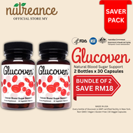 [Bundle 2] Nutreance Glucoven Natural Blood Sugar Support
