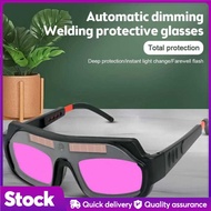 WOW MMALAuto Darkening Welding Glasses | Solar-Powered, Adjustable Shade 6-13, UV/IR Protection
