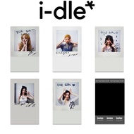 I-dle Photocard Return Album We are Merchandise Polaroid Photocard Girl Baby Bonus Card Signature Ph