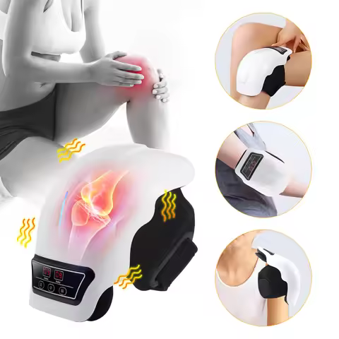 Electric Knee Massager Infrared Wireless Airbag Vibrating Leg Massager Heating Knee Pads Knee Joint 