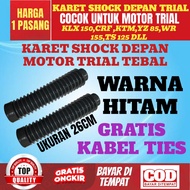 Karet Shock Tele Depan TEBAL KLX Besar Trail KLX 150 CRF KTM YZ85 WR 155 TS 125 ADA 6 WARNA PILIHAN