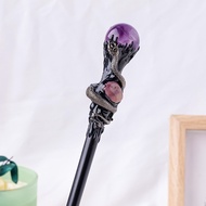 Crystal Magic Wand Halloween Fairy Wand Princess Wand Crystal Scepter Witch Wand Walking Wand Natura