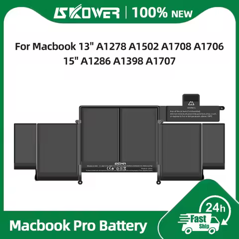 SKOWER A1322 A1493 A1713 A1819 A1417 A1618 A1321 Battery For Macbook Pro 13" A1278 A1502 A1708 A1706