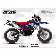Decal Sticker - Decal Sticker cross x 150-200 gt Zeus SC 24