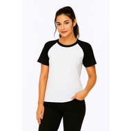 RAGLAN TSHIRT FOR MEN/WOMEN WITH SIZE XS TO XXL