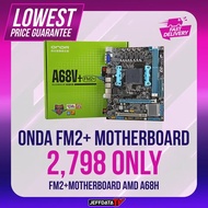 FM2+ Motherboard for Desktop Computer ONDA A68V+ AMD CPU A6 A8 A10