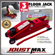 3 Ton Floor Jack With Hard Case Hydraulic Car Jet Jack Kereta Jack Buaya Jek Kereta Tayar Car Repair Tool Repair Tool千斤顶