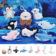 NANZHIJIA Aquarium Plushies Pendant, Shark Sea Otter Killer Whale Plush Keyring, Cartoon Orca Dolphi