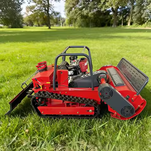 Customized CE EPA Farm Industrial 800mm 1000mm Flail Mower Remote Control Lawn Mower