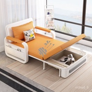 🚢Sofa Bed Double-Use Foldable Multifunctional New Living Room Small Apartment Single Balcony Nordic Style Sofa Bed