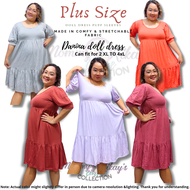 Mommy Kikays Collection | DANINA | PLUS SIZE DOLL DRESS FOR CASUAL SUMMER OUT FIT MATERNITY DRESS XL 2XL 3XL 4XL
