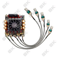 OKMUSIC zk as21p แท้ แอมป์ as21p แอมป์จิ๋วบลูทูธ 600W+300*2W แอมป์จิ๋วบลูทูธ 2.1 แอมป์จิ๋วโม แอมป์จิ