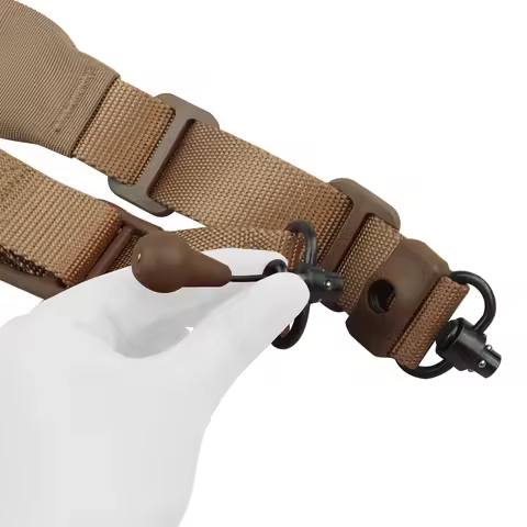 2 Point to Single Point Sling Quick Conversion with QD Sling Swivel Ideal for Hunting Shooting & Hik