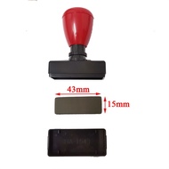 [READY STOCKS] RECTANGULAR FLASH STAMP/ CHOP/ RUBBER STAMP CHOP/ KEYCHAIN FLASH STAMP CASING/ CHOP C