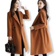 long coat cewek wanita korea import panjang thrift premium pl jumbo preloved blazer wanita terbaru