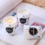 Scented candle mallเทียนหอมอโรม่า กลิ่นหอม เทียนไขถั่วเหลือง เทียนหอมปรับอากาศ Soy wax Candle เทียนน้ำหอม เทียนตกแต่งห้อง (0022)