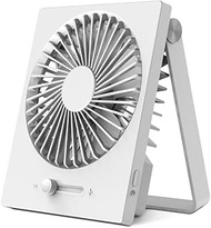 Mini Fan Portable Charging Folding USB Fan Ultra Quiet Sliding Knob Summer Cool Desktop Fan