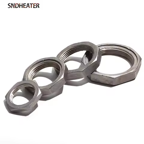 SNDHEATER Locknut for Heating Element DN25/DN32/DN40/DN50 304 Stainless Steel Nut Accessories for Wa