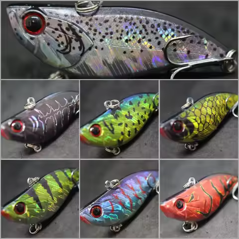 wLure Lipless Fishing Lure VIB 16g Tight Wiggle Sinking Long Casting L802
