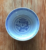 全新景德鎮米通青花龍紋瓷碗