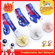 🏆Pingat Olimpik🥇Spot Tokyo Emas Pingat Perak Pingat Gangsa Cenderamata Pingat Kraf Hadiah Koleksi Sy