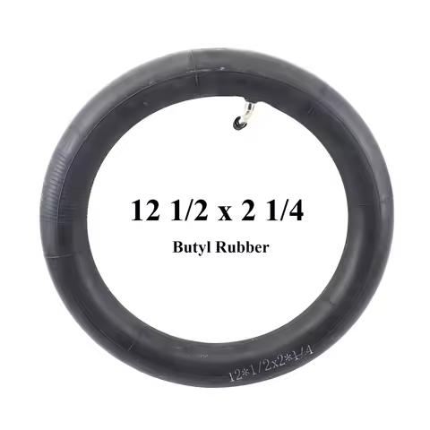 12 Inch 12 1/2 X 2 1/4 Inner Tube 12 1/2*2 1/4 Inner Camera With 90° Bent Valve for Many Gas Electri
