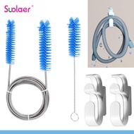 Suolaer CPAP Hose Hook and Hose Brush CPAP Tube Holder Headband Hanger CPAP Tube Flexible Cleaner Br