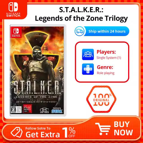 S.T.A.L.K.E.R. Legends of the Zone Trilogy - Nintendo Switch Games Deals 100% New Original Physical 