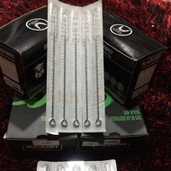 Dragon 3-5rl silver coated needle+nib