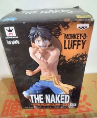 金證 DXF 海賊王  ONE PIECE THE NAKED 魯夫 LUFFY  公仔