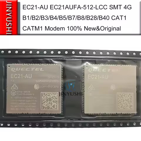Quectel EC21-AU EC21AUFA-512-LCC SMT 4G FDD-LTE/TDD-LTD B1/B2/B3/B4/B5/B7/B8/B28/B40 CAT1 CATM1 Mode