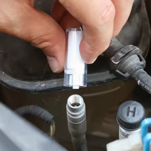 Car Hi-quality Aircon Oil Checker Automotive Air Conditioning System Refrigeration Oil Testing Instr