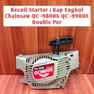 Recoil Starter Senso PROQUIP QC9800X (26 inch) QC9900X (28 inch) Pro-Quip Chainsaw Crank Hood QC9800