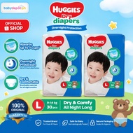 HUGGIES DRY LARGE TAPE 30s MAGIC TAPE DIAPER