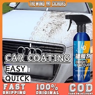 LD🚗 Car coating Car wax 450ml Nano ceramic spray Diamond coating Car paint polish agent 9H Anti-scra