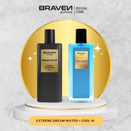 BRAVEN Minyak Wangi Lelaki Perfume For Man Perfum Parfum Combo Buy 2 [Extreme Dream Water + Cool W]