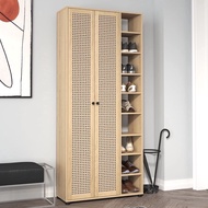 Tomato Home ชั้นวางรองเท้า Hansel rattan shoe cabinet | ราคาส่งประกอบในกทมและปริมณฑล | สูง180ซม ตู้ร