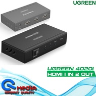 UGREEN 1X2 HDMI AMPLIFIER SPLITTER / HDMI 1.4 VERSION / SUPPORT 4K 30HZ / SUPPORT 3D / COMPATIBLE WITH HDCP