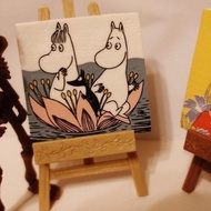 re-ment 姆明 油畫 No. 7 #Moomin